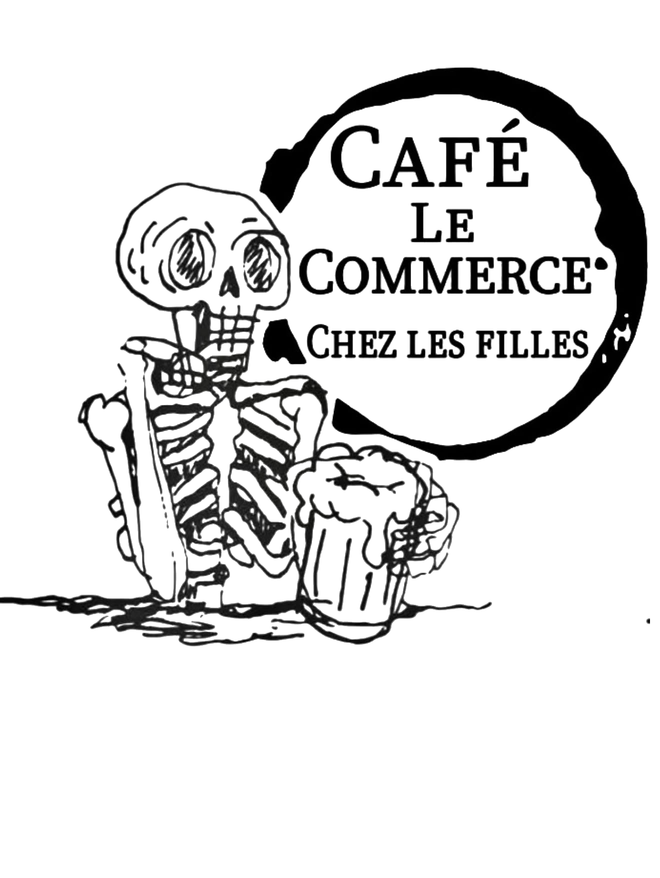 Café Le Commerce — Chez les filles
